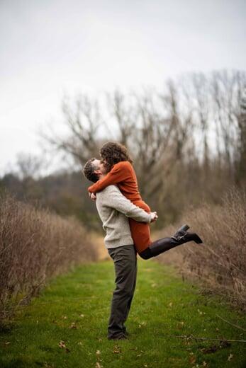 Natural Engagement photography