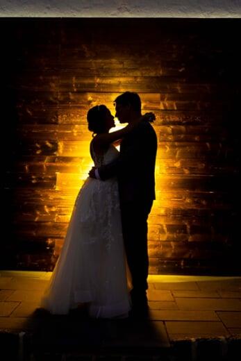 Artistic wedding photography