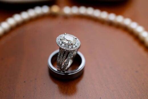 Eternal Love: Close-Up of Wedding Rings